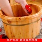 蜀道香香柏木泡脚足浴木桶泡脚桶26cm高浴桶足盆**工厂家批发